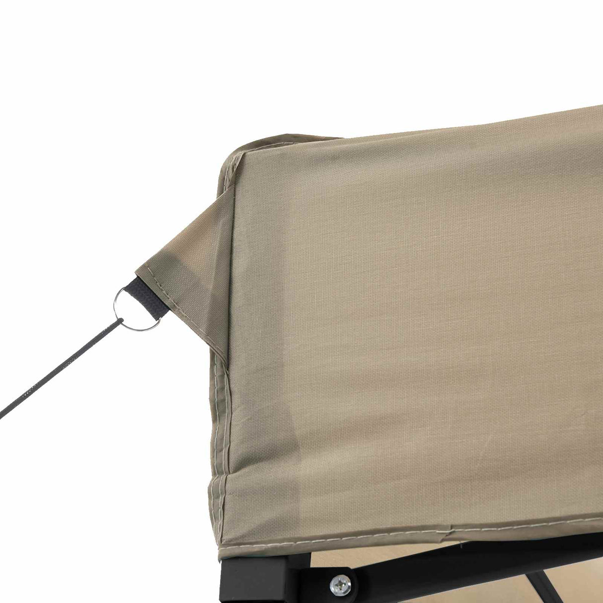 Party Tent Folding Taupe 292 x 292 x 315 cm Oxford Fabric
