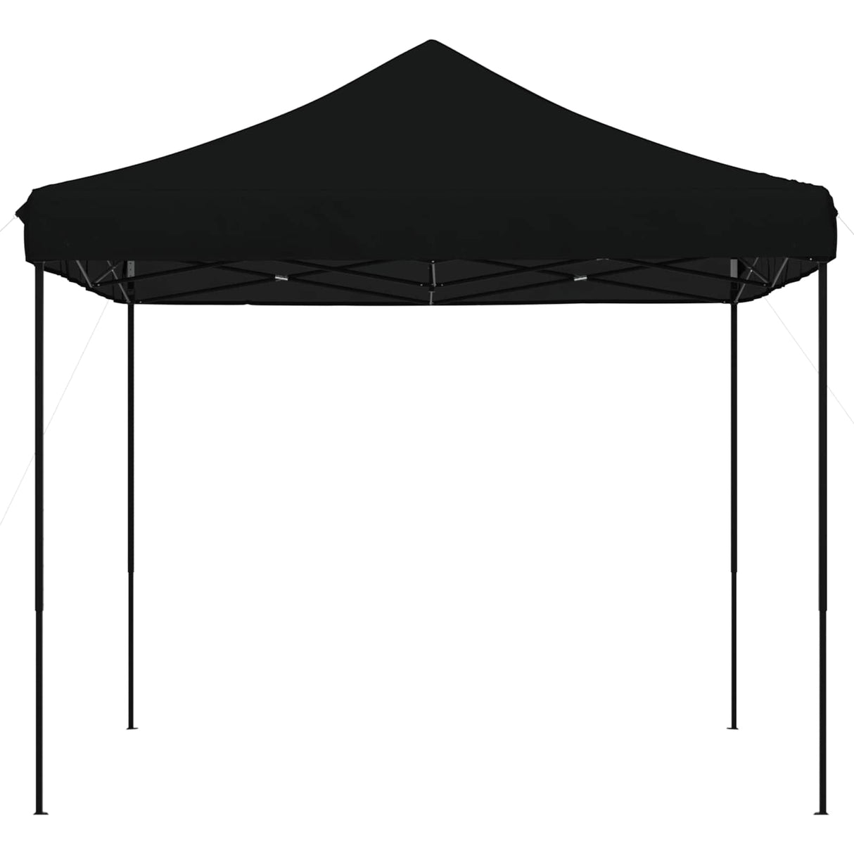 Party Tent Folding Black 292 x 292 x 315 cm Oxford Fabric