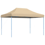 Party Tent Folding Beige 279 x 410 x 315 cm Oxford Fabric
