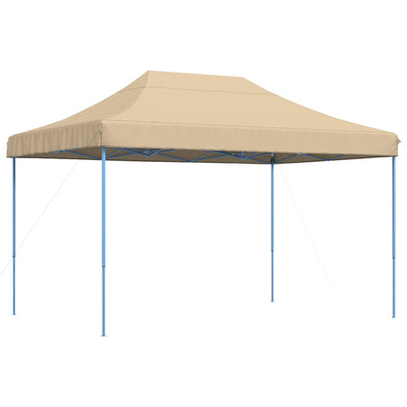 Party Tent Folding Beige 279 x 410 x 315 cm Oxford Fabric