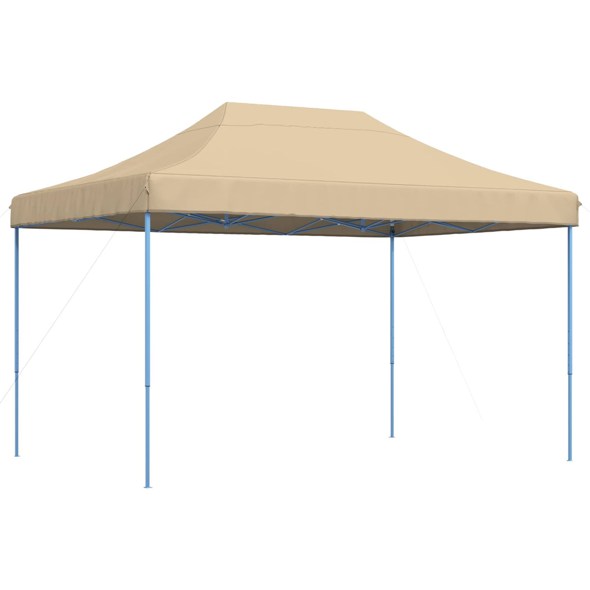 Party Tent Folding Beige 279 x 410 x 315 cm Oxford Fabric