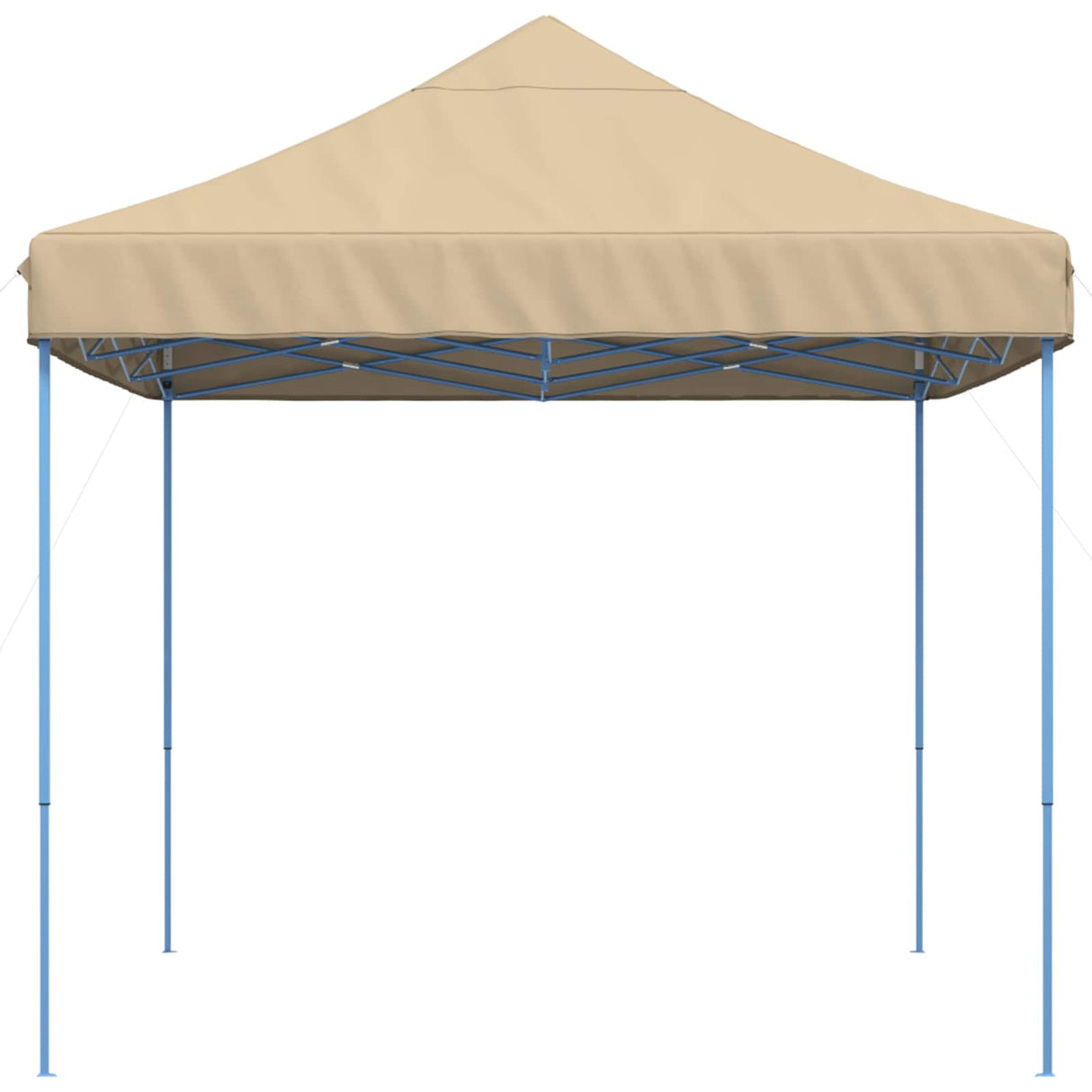 Party Tent Folding Beige 279 x 410 x 315 cm Oxford Fabric