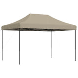 Party Tent Folding Taupe 279 x 410 x 315 cm Oxford Fabric