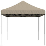 Party Tent Folding Taupe 279 x 410 x 315 cm Oxford Fabric
