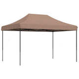 Party Tent Folding Brown 279 x 410 x 315 cm Oxford Fabric