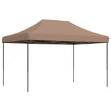 Party Tent Folding Brown 279 x 410 x 315 cm Oxford Fabric