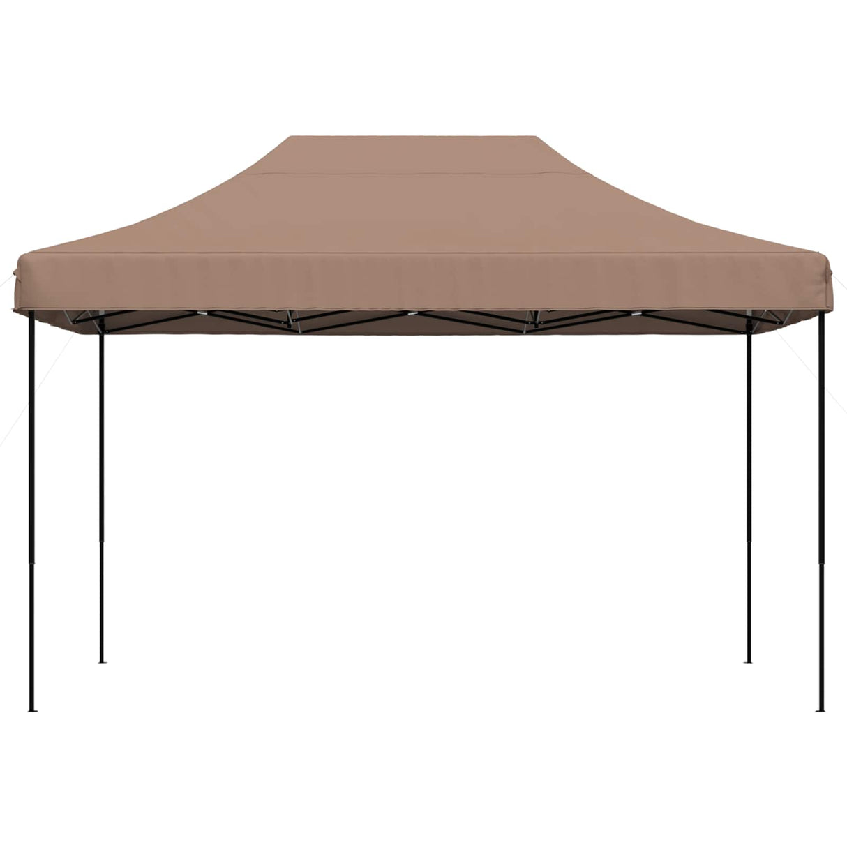 Party Tent Folding Brown 279 x 410 x 315 cm Oxford Fabric