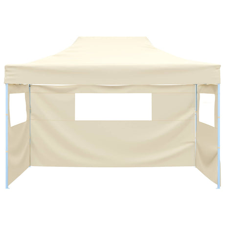 Party Tent Folding Cream 280 x410 x 315 cm Oxford Fabric