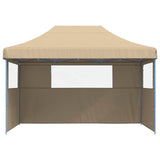 Party Tent Folding Beige 279 x 410 x 315 cm Oxford Fabric