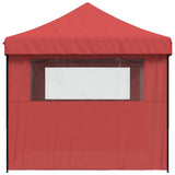 Party Tent Folding Burgundy 279 x 410 x 315 cm Oxford Fabric