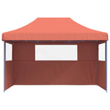 Party Tent Folding Terracotta 279 x 410 x 315 cm Oxford Fabric