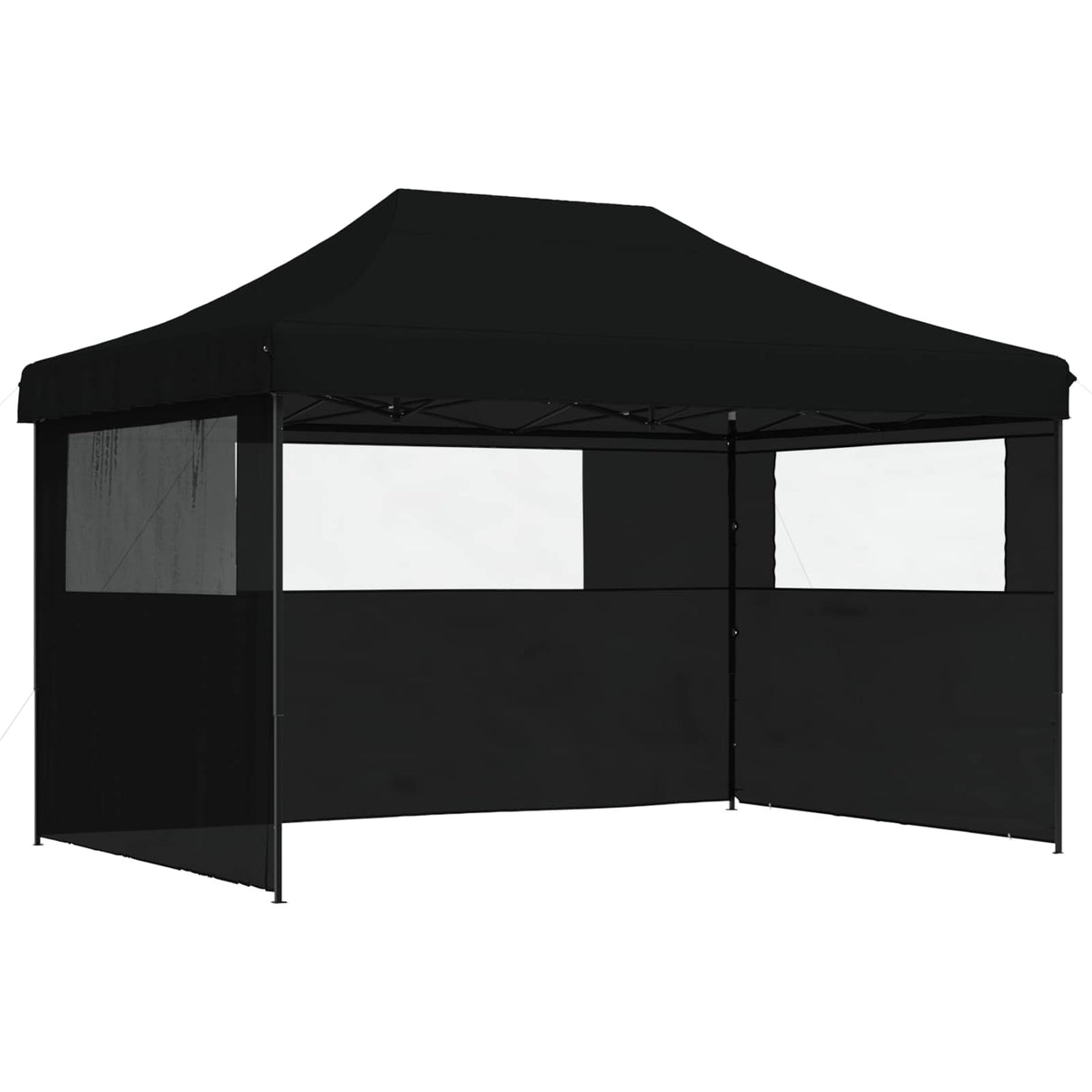 Party Tent Folding Black 279 x 410 x 315 cm Oxford Fabric