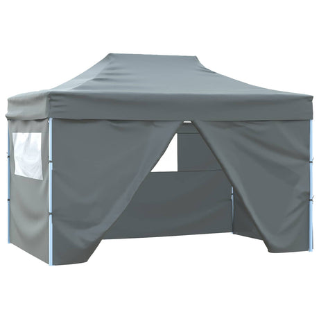 Party Tent Folding Anthracite 280 x410 x 315 cm Oxford Fabric