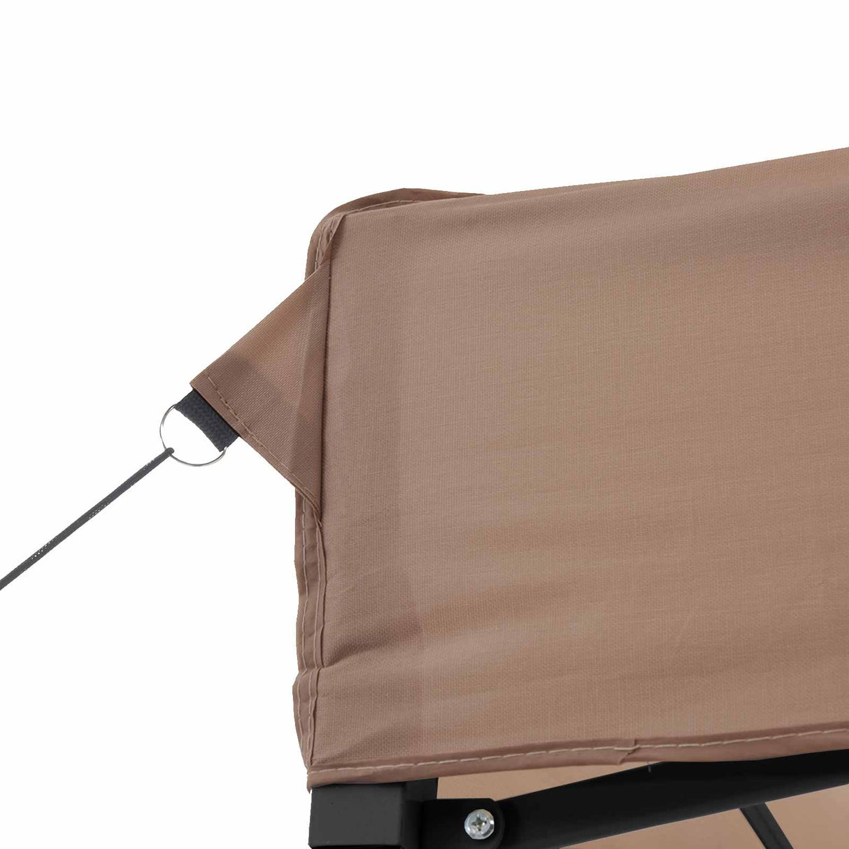 Party Tent Folding Brown 279 x 410 x 315 cm Oxford Fabric