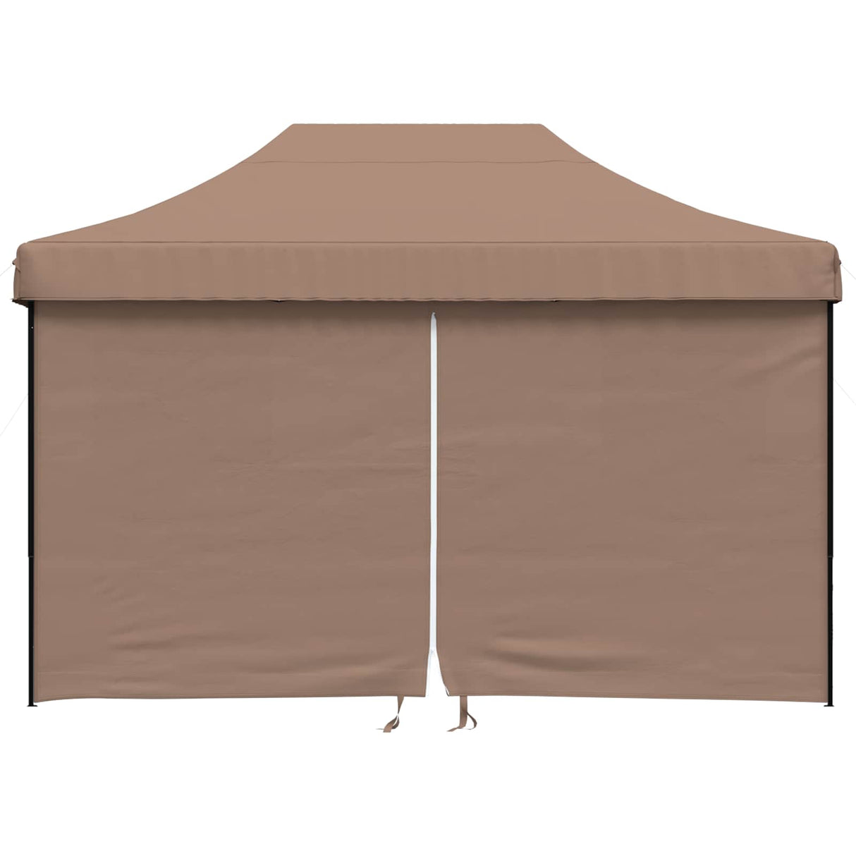 Party Tent Folding Brown 279 x 410 x 315 cm Oxford Fabric