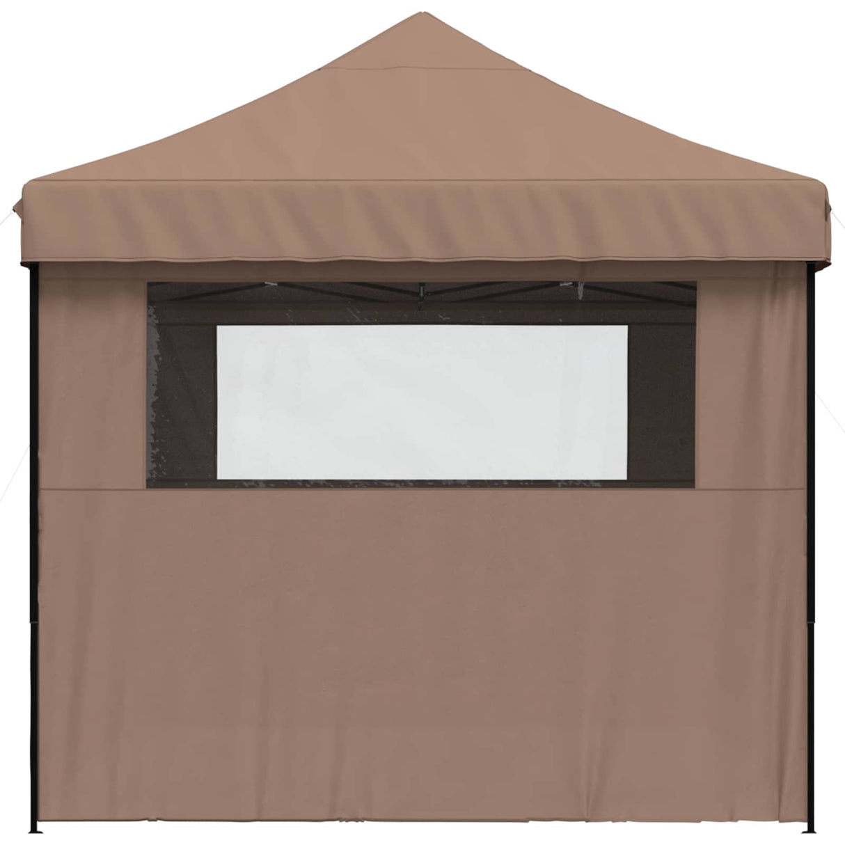 Party Tent Folding Brown 279 x 410 x 315 cm Oxford Fabric