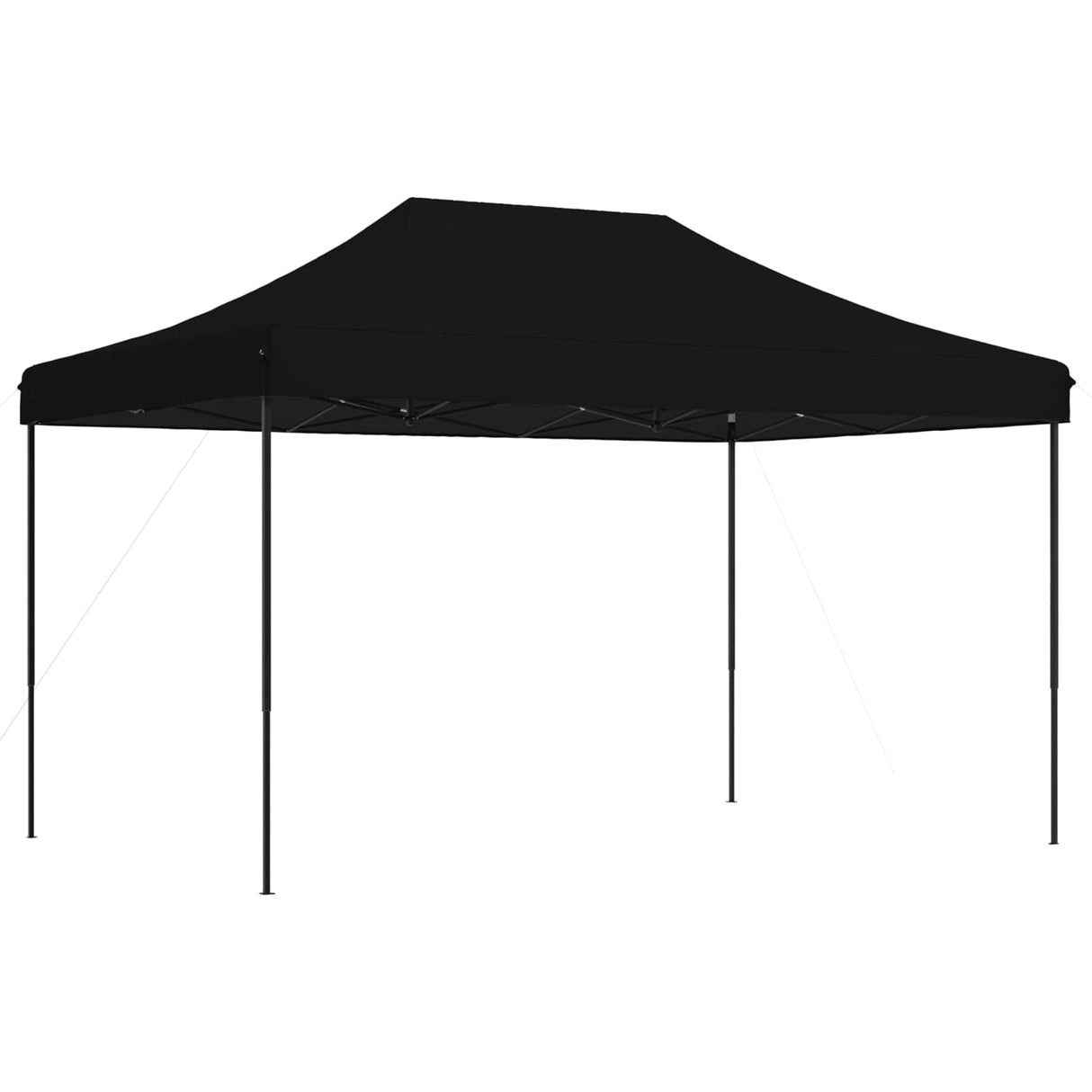 Party Tent Folding Black 292 x 440 x 315 cm Oxford Fabric