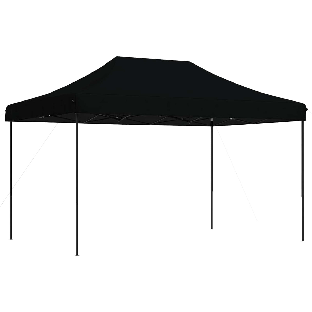 Party Tent Folding Black 292 x 440 x 315 cm Oxford Fabric