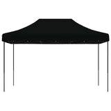 Party Tent Folding Black 292 x 440 x 315 cm Oxford Fabric