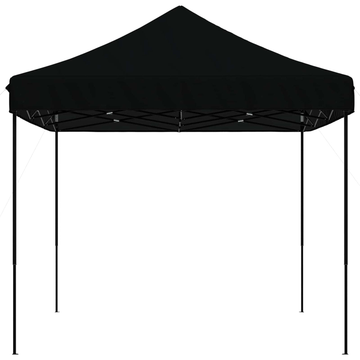 Party Tent Folding Black 292 x 440 x 315 cm Oxford Fabric