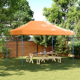 Party Tent Folding Orange 292 x 440 x 315 cm Oxford Fabric