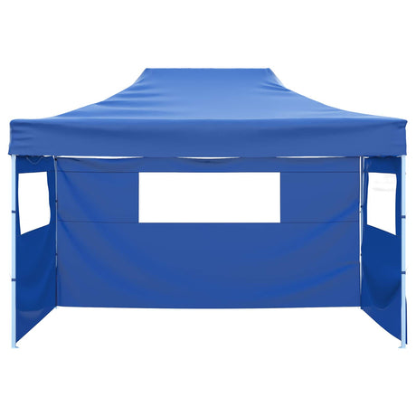 Party Tent Folding Blue 291 x 431 x 315 cm Oxford Fabric