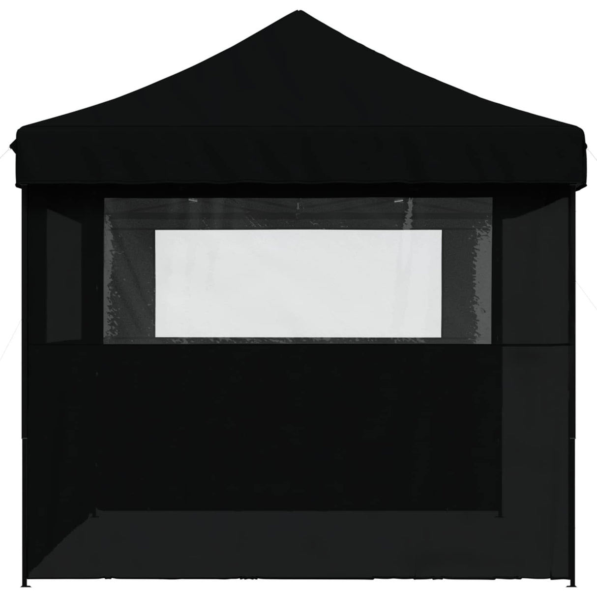 Party Tent Folding Black 292 x 440 x 315 cm Oxford Fabric