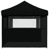 Party Tent Folding Black 292 x 440 x 315 cm Oxford Fabric
