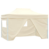 Party Tent Folding Cream 291 x 431 x 315 cm Oxford Fabric