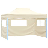Party Tent Folding Cream 291 x 431 x 315 cm Oxford Fabric