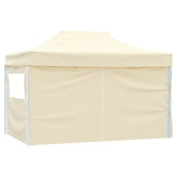 Party Tent Folding Cream 291 x 431 x 315 cm Oxford Fabric