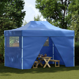 Party Tent Folding Blue 291 x 431 x 315 cm Oxford Fabric