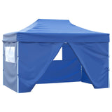 Party Tent Folding Blue 291 x 431 x 315 cm Oxford Fabric