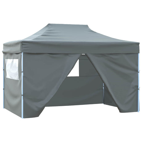 Party Tent Folding Anthracite 291 x 431 x 315 cm Oxford Fabric