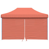 Party Tent Folding Terracotta 292 x 440 x 315 cm Oxford Fabric