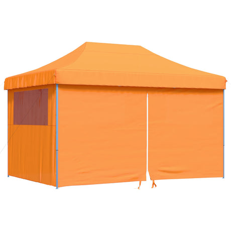 Party Tent Folding Orange 292 x 440 x 315 cm Oxford Fabric