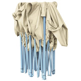 Party Tent Folding Cream 291 x 580 x 315 cm Oxford Fabric