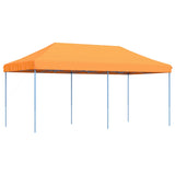 Party Tent Folding Orange 292 x 580 x 315 cm Oxford Fabric