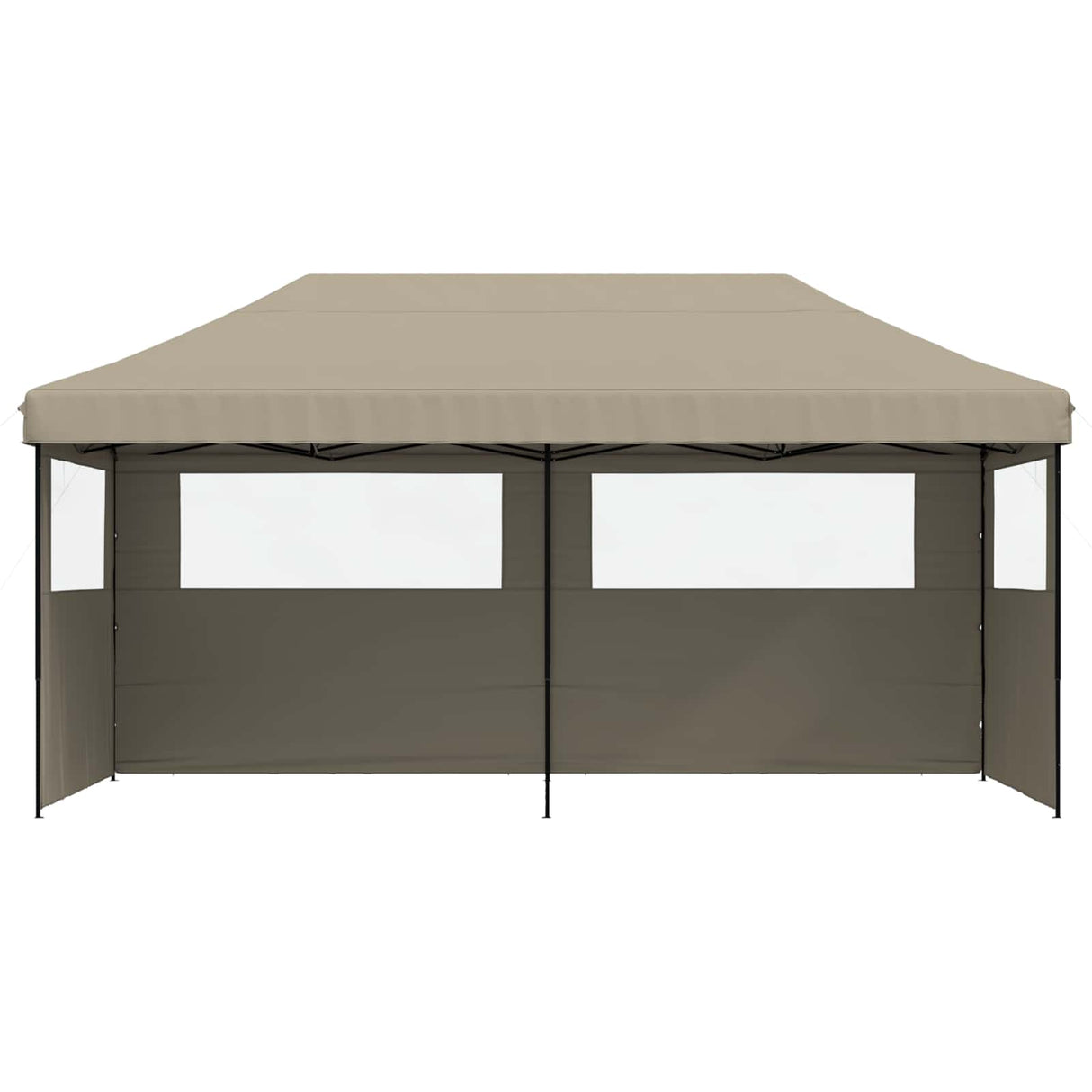 Party Tent Folding Taupe 292 x 580 x 315 cm Oxford Fabric