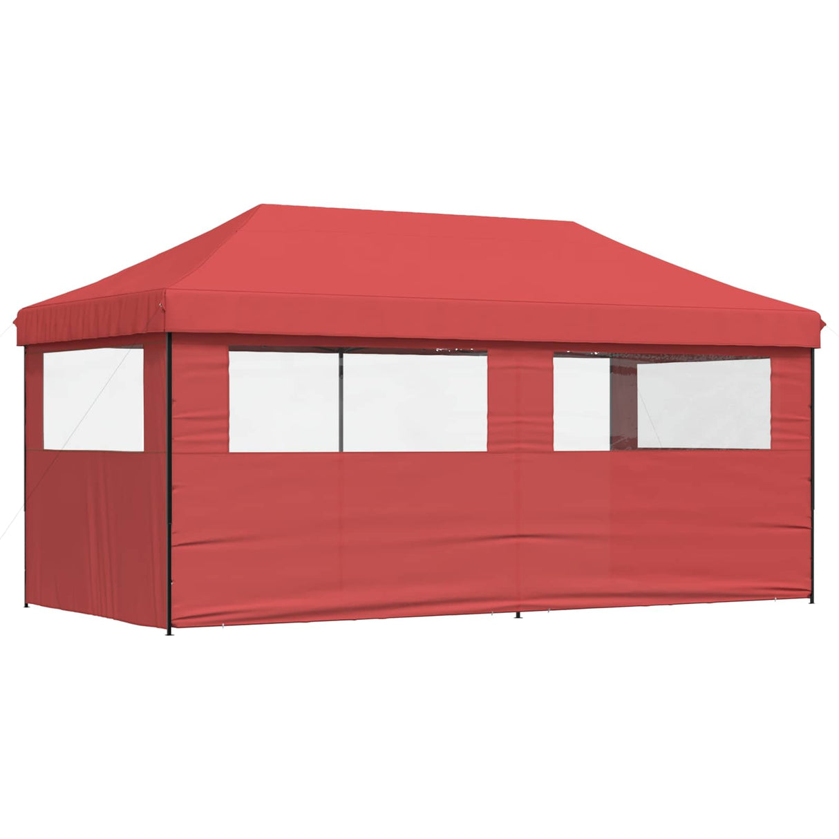 Party Tent Folding Burgundy 292 x 580 x 315 cm Oxford Fabric