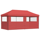 Party Tent Folding Burgundy 292 x 580 x 315 cm Oxford Fabric