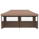 Party Tent Folding Brown 292 x 580 x 315 cm Oxford Fabric