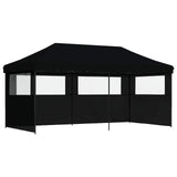 Party Tent Folding Black 292 x 580 x 315 cm Oxford Fabric