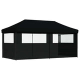 Party Tent Folding Black 292 x 580 x 315 cm Oxford Fabric