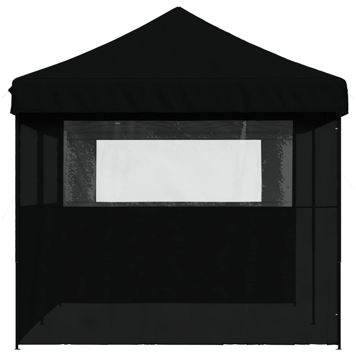 Party Tent Folding Black 292 x 580 x 315 cm Oxford Fabric