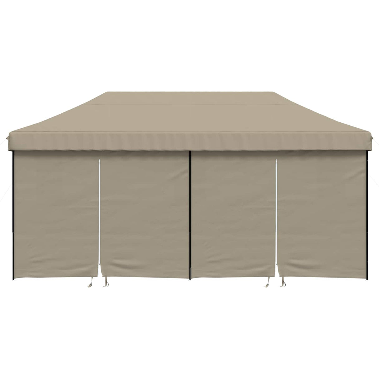 Party Tent Folding Taupe 292 x 580 x 315 cm Oxford Fabric