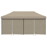 Party Tent Folding Taupe 292 x 580 x 315 cm Oxford Fabric