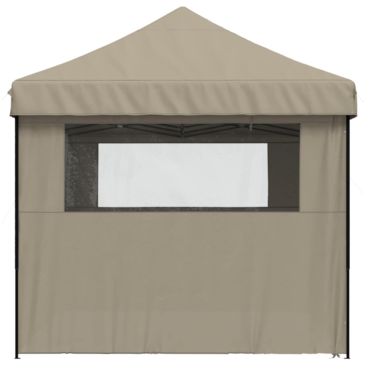 Party Tent Folding Taupe 292 x 580 x 315 cm Oxford Fabric