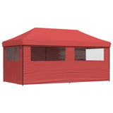 Party Tent Folding Burgundy 292 x 580 x 315 cm Oxford Fabric
