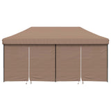 Party Tent Folding Brown 292 x 580 x 315 cm Oxford Fabric